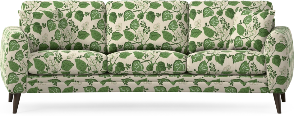 Eden - 3-sits soffa svängd - Flerfärgad
