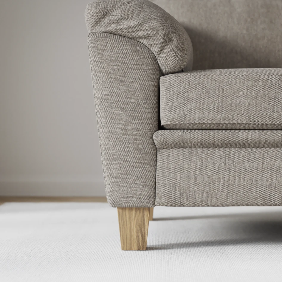 Tage - 3-sits soffa - Brun