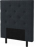 Delux Pikerad Låg - Sänggavel, 90-210 cm