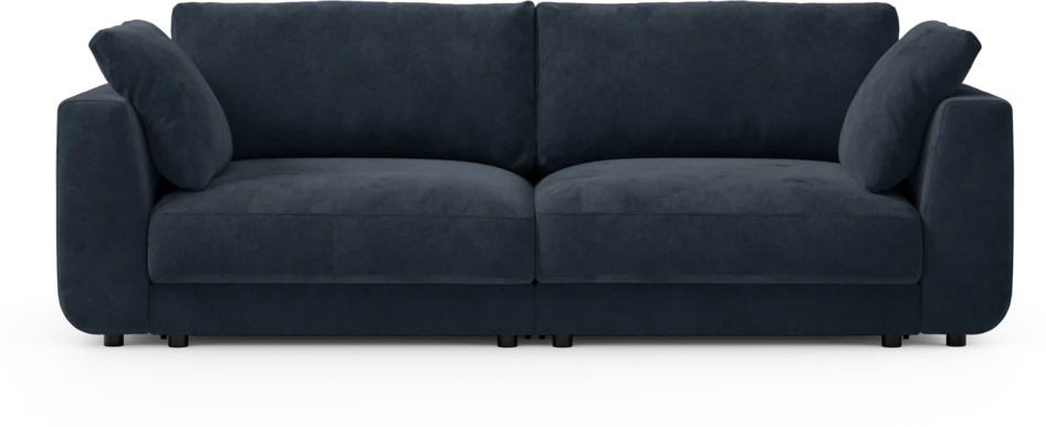Amie - Bäddsoffa 3-sits - Blå
