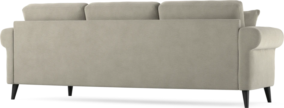 Eden - 3-sits soffa svängd - Brun