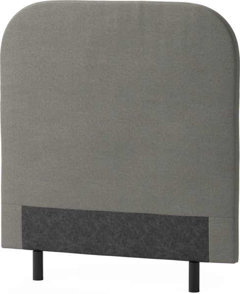 Delux Rundad - Sänggavel, 90-210 cm - Grå