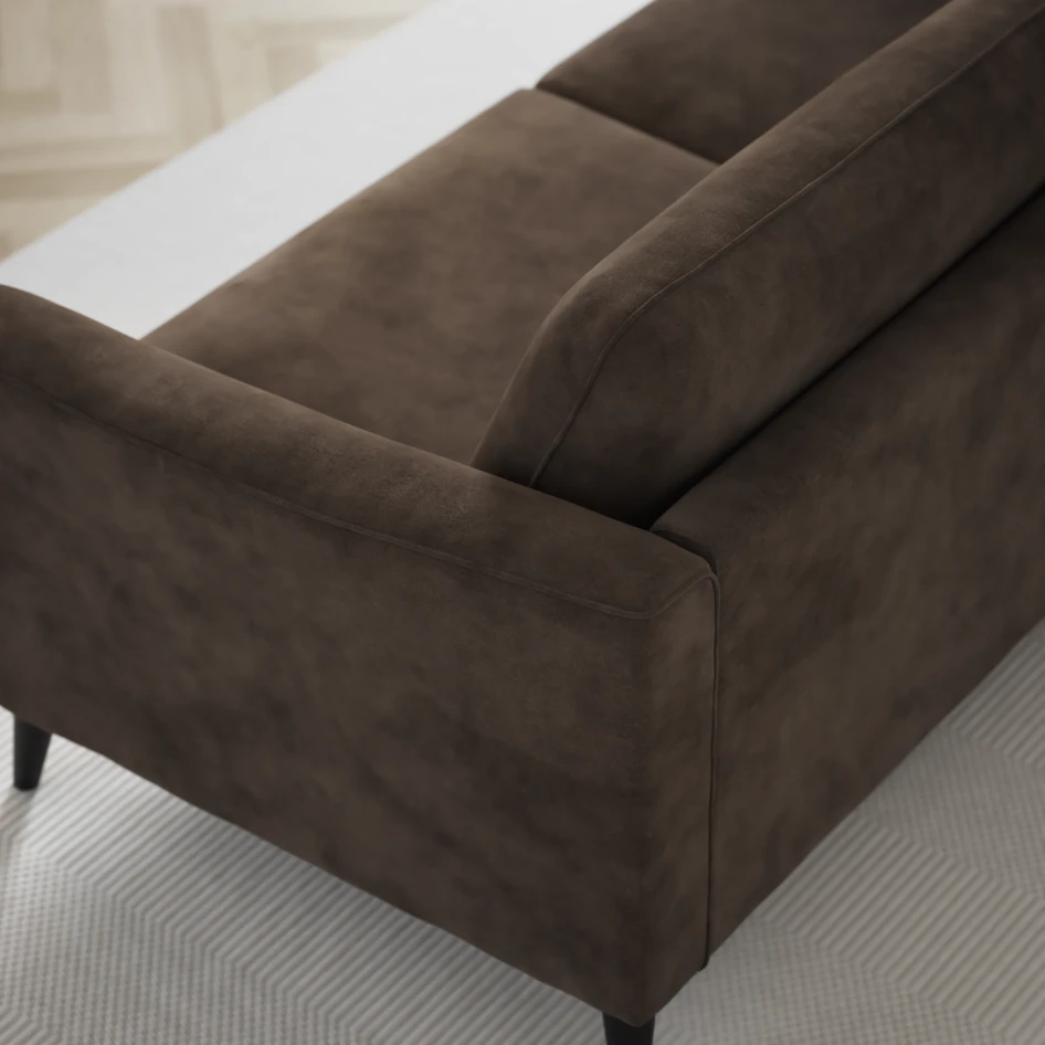 Bridge - 3-sits soffa - Brun