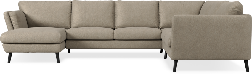 Madison Lux - Hörnsoffa med schäslong vänster - Beige