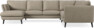 Madison Lux - Hörnsoffa med schäslong vänster - Beige