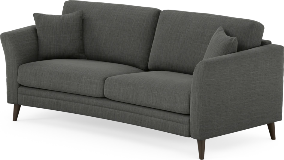 Eden - 2,5-sits soffa svängd - Grå