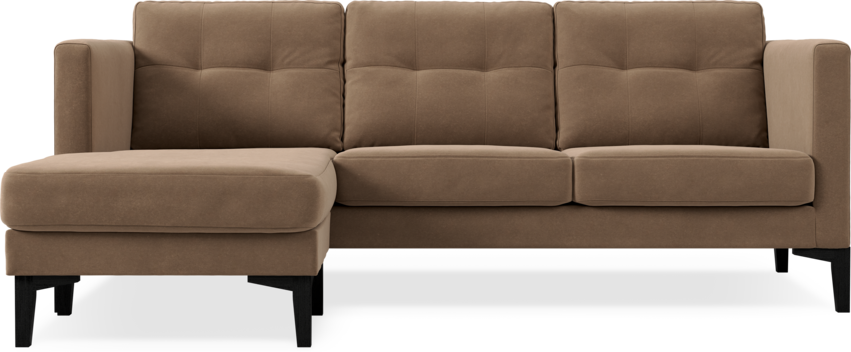 Rio - 3-sits soffa med schäslong vänster - Beige