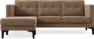 Rio - 3-sits soffa med schäslong vänster - Beige