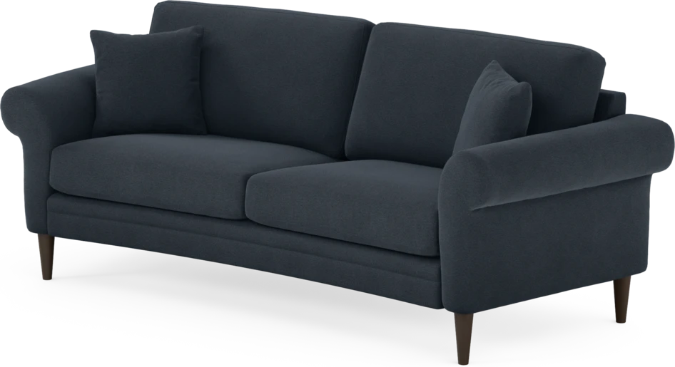 Eden - 2,5-sits soffa svängd - Blå