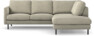 Madison Lux - 2-sits soffa med divan höger - Beige