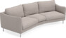 Madison - 3-sits soffa svängd, 90 cm - Beige