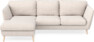 Madison - 2-sits soffa med schäslong vänster - Beige