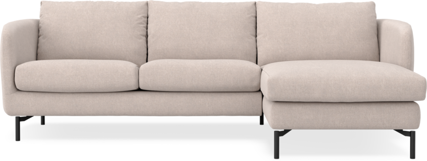 Madison Lux - 2-sits soffa med schäslong höger - Beige