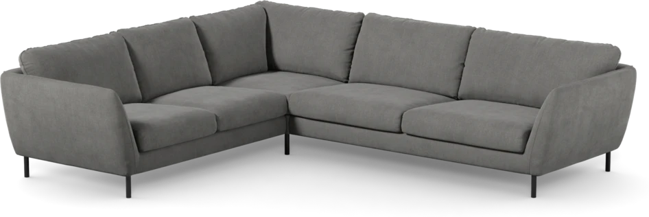 Madison Lux - Hörnsoffa 2+3-sits, hörn 1 - Grå