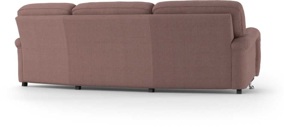 Oxford - 3-sits soffa svängd - Rosa