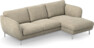 Madison - 2-sits soffa med schäslong höger - Beige
