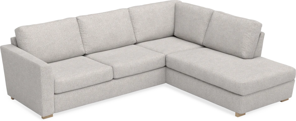 Friday - 2,5-sits soffa med divan höger - Grå