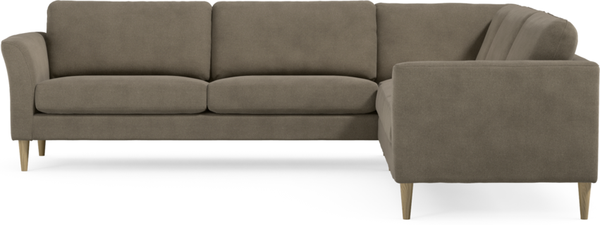 Bridge - Hörnsoffa, 3+3-sits - Beige