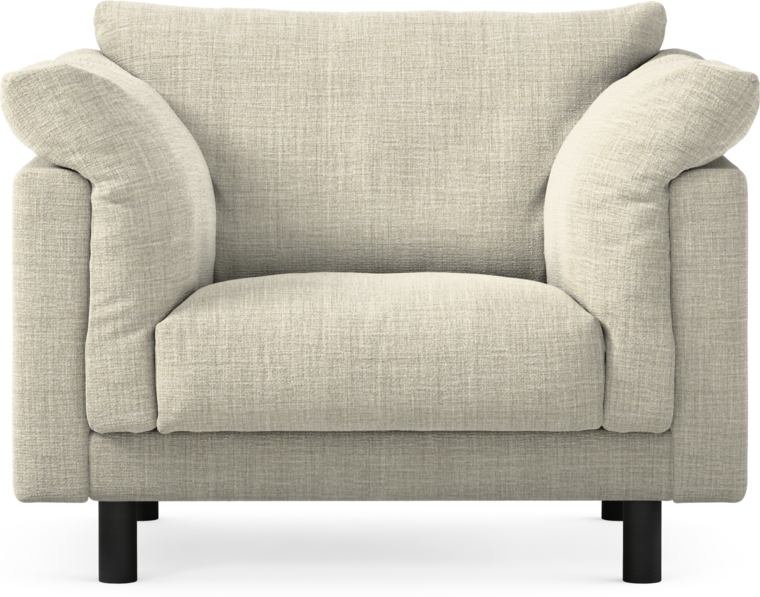 Cherrie - Fåtölj, fast klädsel - Beige