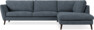 Madison Lux - 3-sits soffa med divan höger - Vit