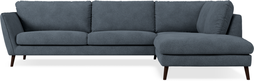 Madison Lux - 3-sits soffa med divan höger - Vit
