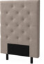 Delux Pikerad - Sänggavel, 90-210 cm - Beige