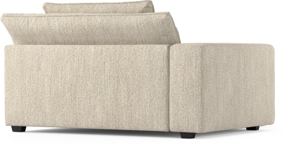 Bellora - Schäslong XL med armstöd vänster - Beige