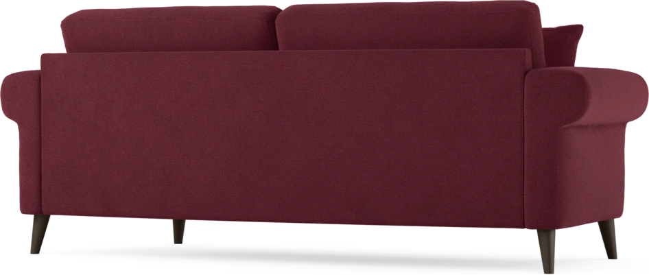 Eden - 2,5-sits soffa svängd - Röd