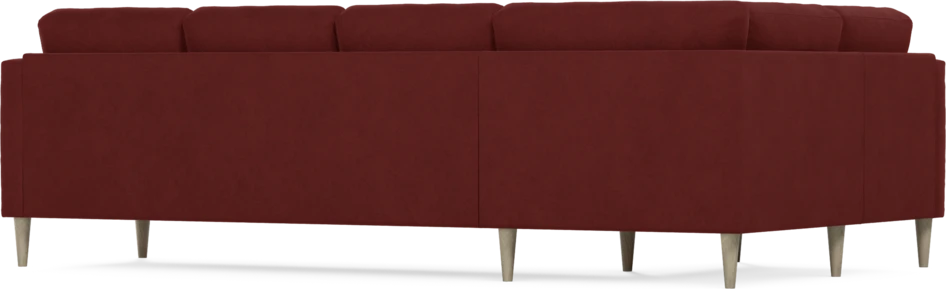 Eden - Hörnsoffa, 1+3-sits - Röd