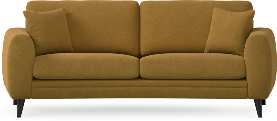 Eden - 2,5-sits soffa svängd - Gul