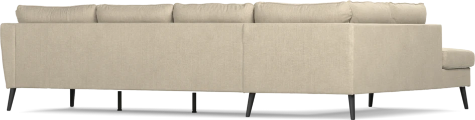 County - 3-sits soffa med divan vänster - Beige
