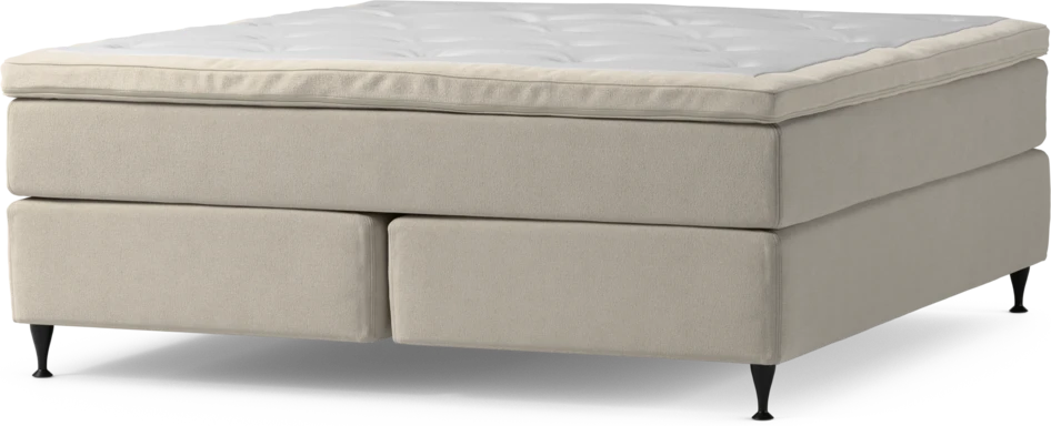 Feel Comfort - Kontinentalsäng, dubbelsäng med bäddmadrass och sängben
