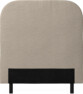 Delux Rundad - Sänggavel, 90-210 cm - Beige