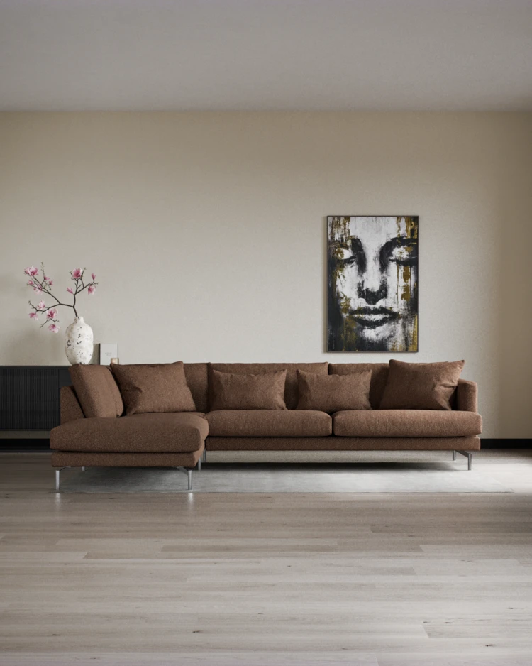 Harper - 3-sits soffa med divan vänster - inspiration