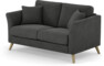 Eden - 2-sits soffa - Svart