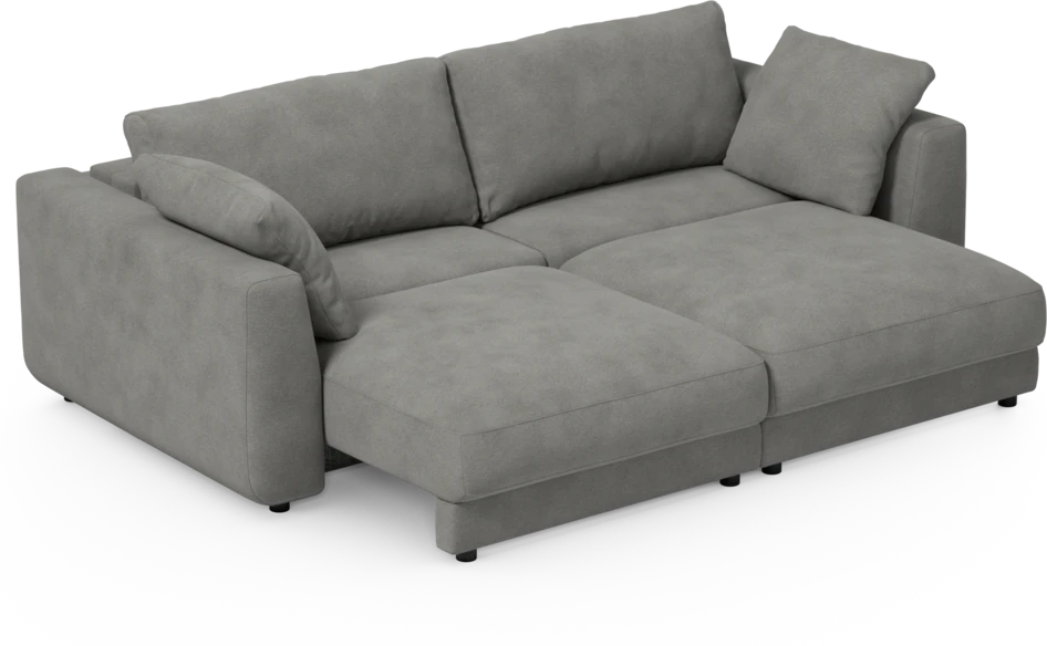 Amie - Bäddsoffa 3-sits - Grå