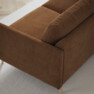 Madison Lux - Hörnsoffa med schäslong höger - Brun