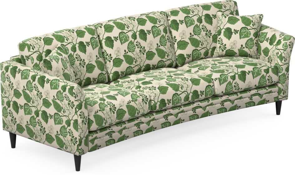 Eden - 3-sits soffa svängd - Flerfärgad