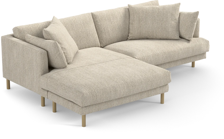Harper - 4-sits med schäslong XL vänster - Beige