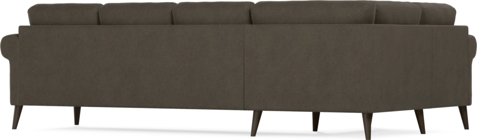 Eden - Hörnsoffa, 1+3-sits - Brun