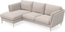 Madison Lux - 2-sits soffa med schäslong vänster - Beige