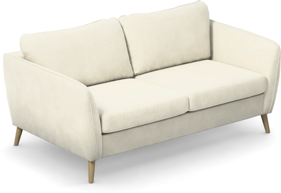 County - 2-sits soffa - Vit