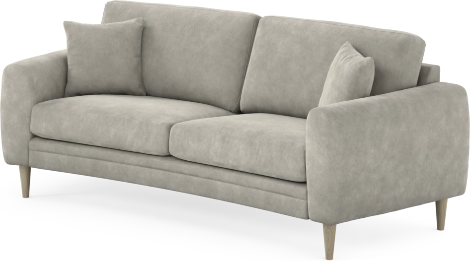 Eden - 2,5-sits soffa svängd - Grå