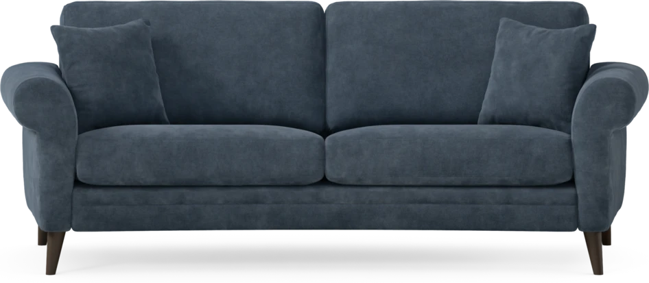 Eden - 2,5-sits soffa svängd - Blå