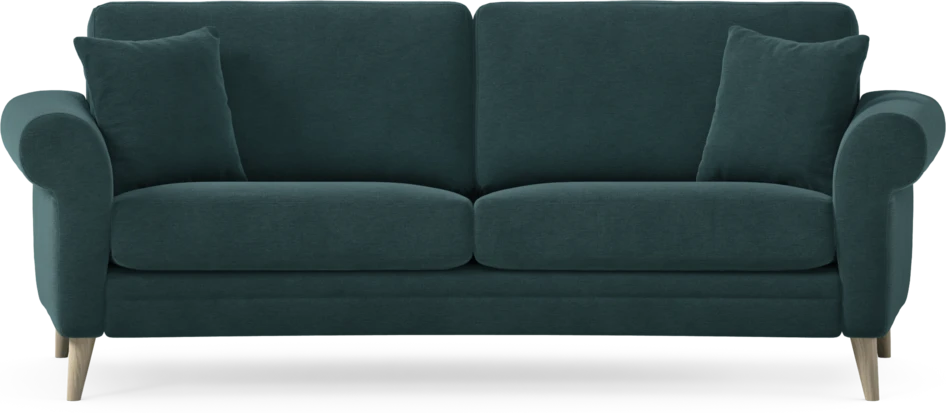 Eden - 2,5-sits soffa svängd - Blå