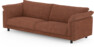 Cherrie - 4-sits soffa, fast klädsel - Orange
