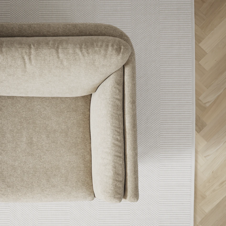 Madison Lux - Hörnsoffa 2+3-sits, hörn 1 - Beige