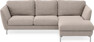 Madison Lux - 2-sits soffa med schäslong höger - Beige