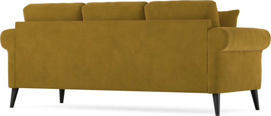 Eden - 3-sits soffa - Gul