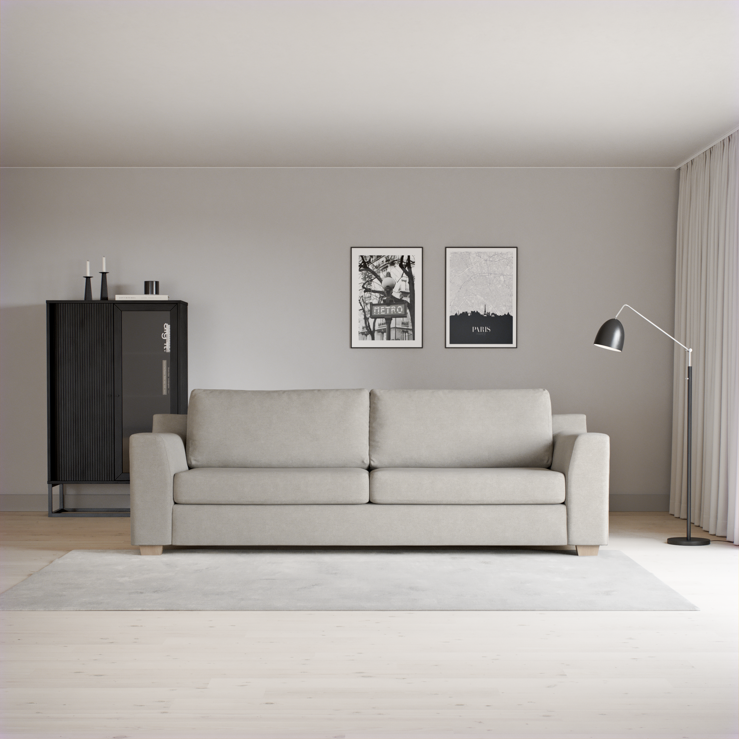 Friday - 3-sits soffa - inspiration